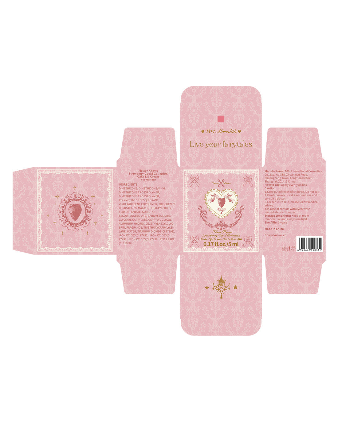 Strawberry Cupid Cake Lip Cream