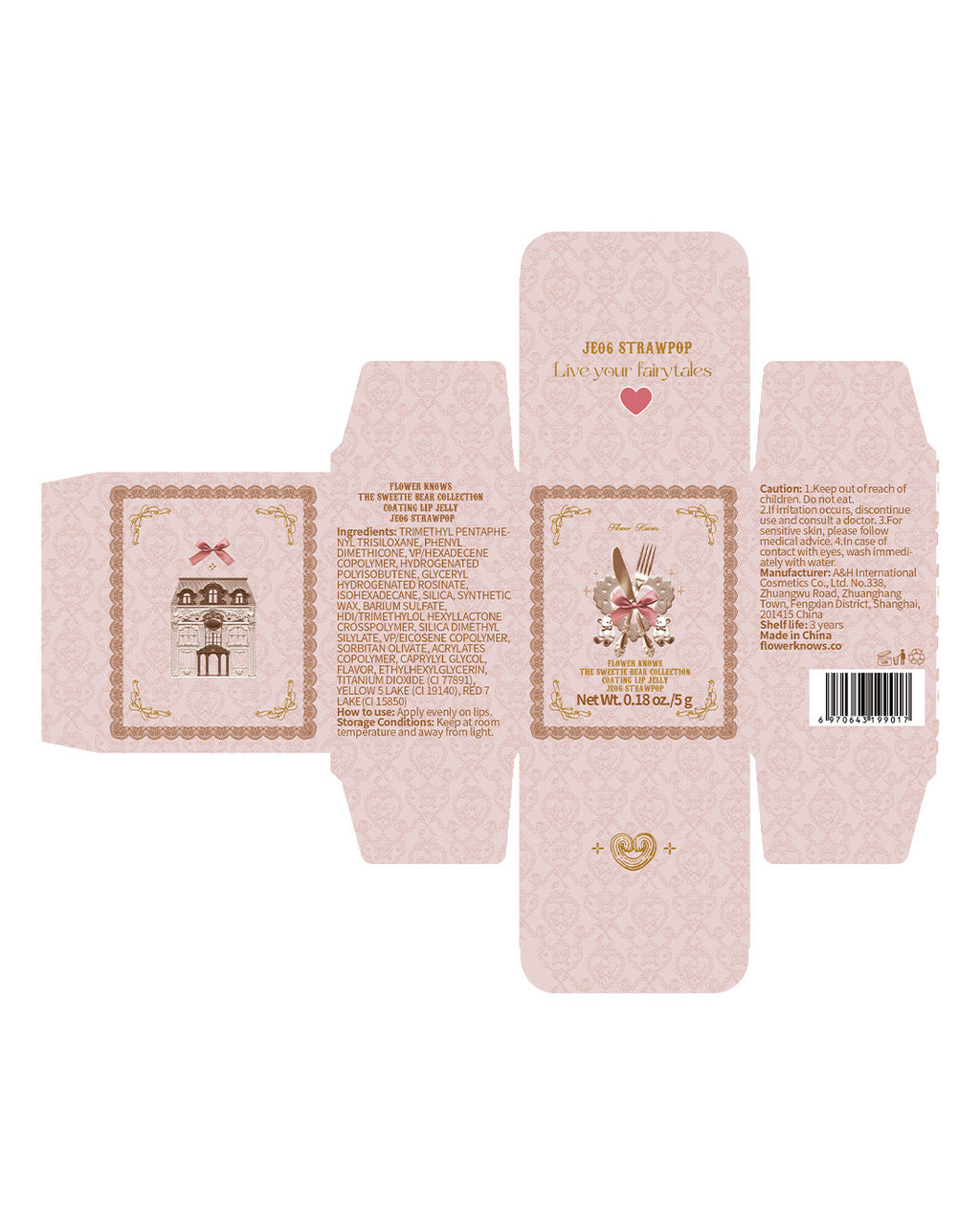 The Sweetie Bear Coating Lip Jelly