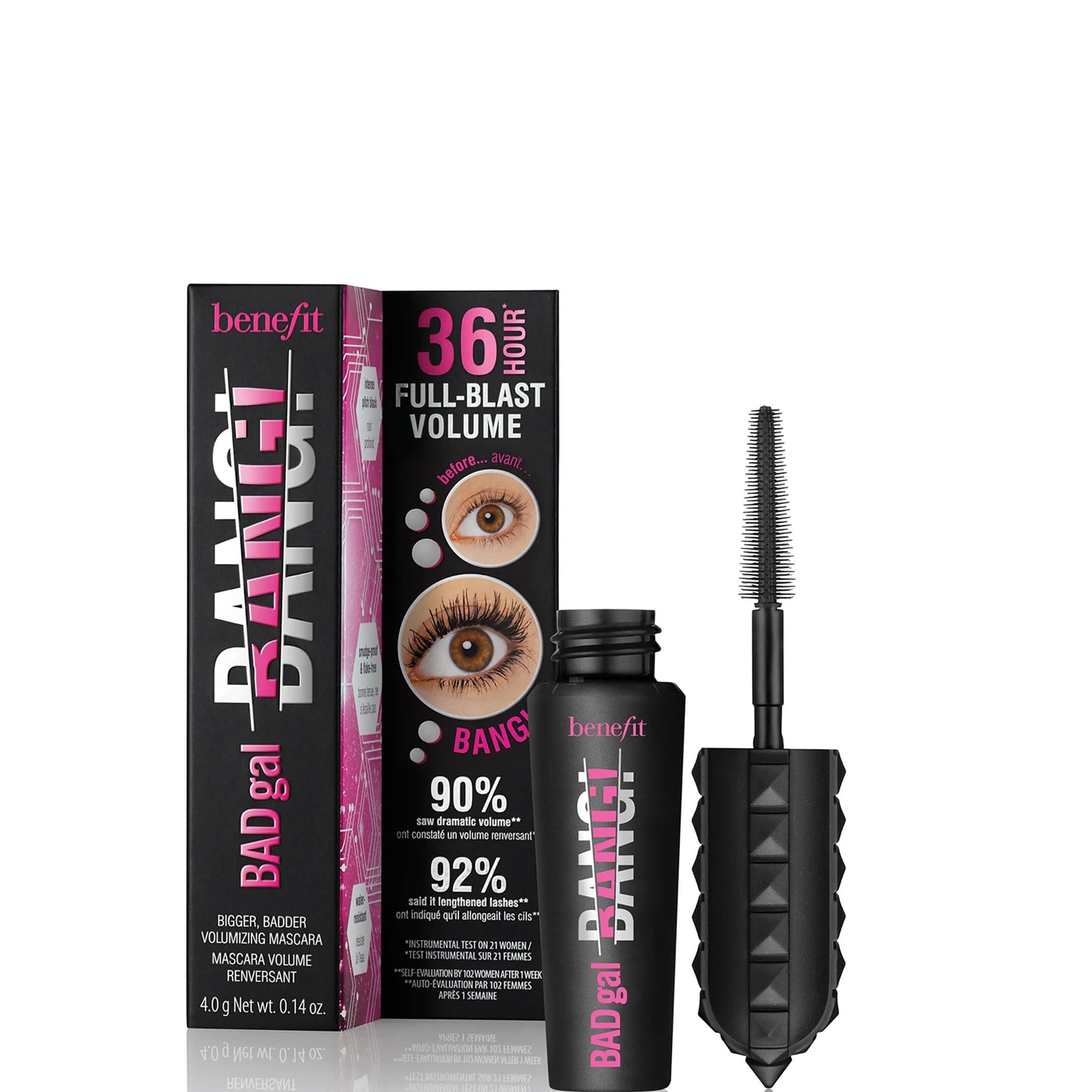 BADgal BANG! Mini Volumising Mascara Pitch Black 4g