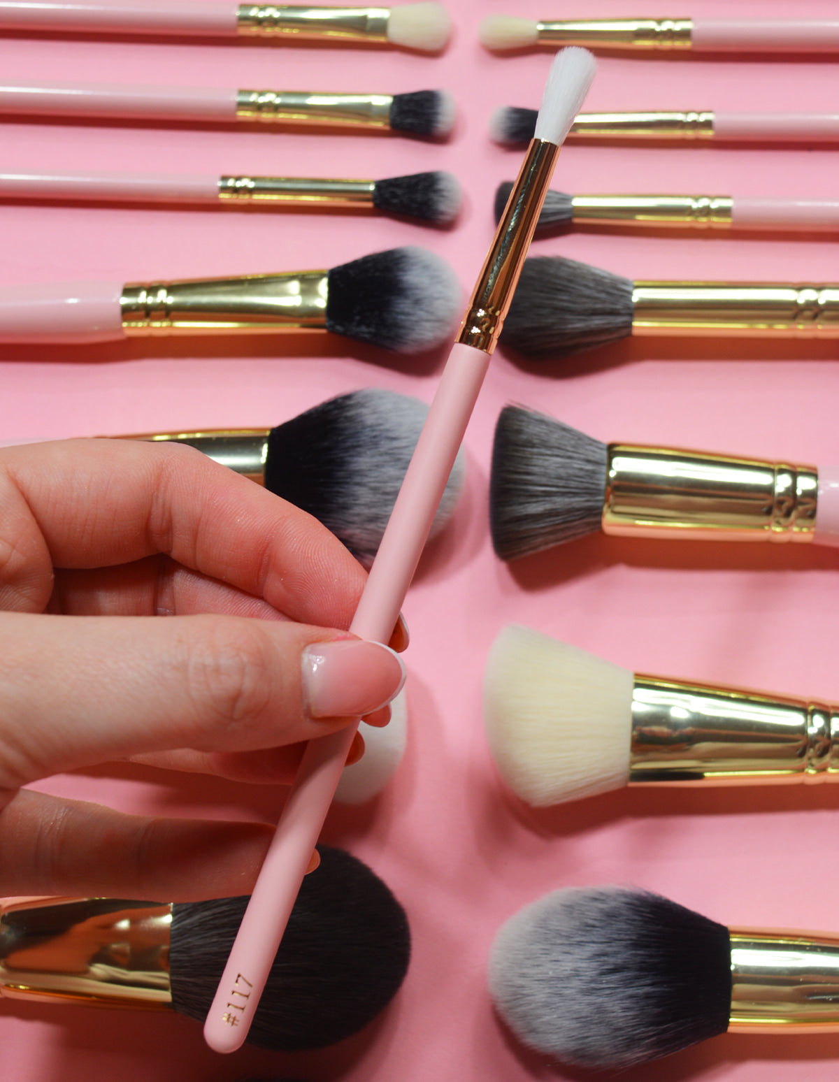 Tall Crease Blender Brush #117 by P. Louise Cosmetics