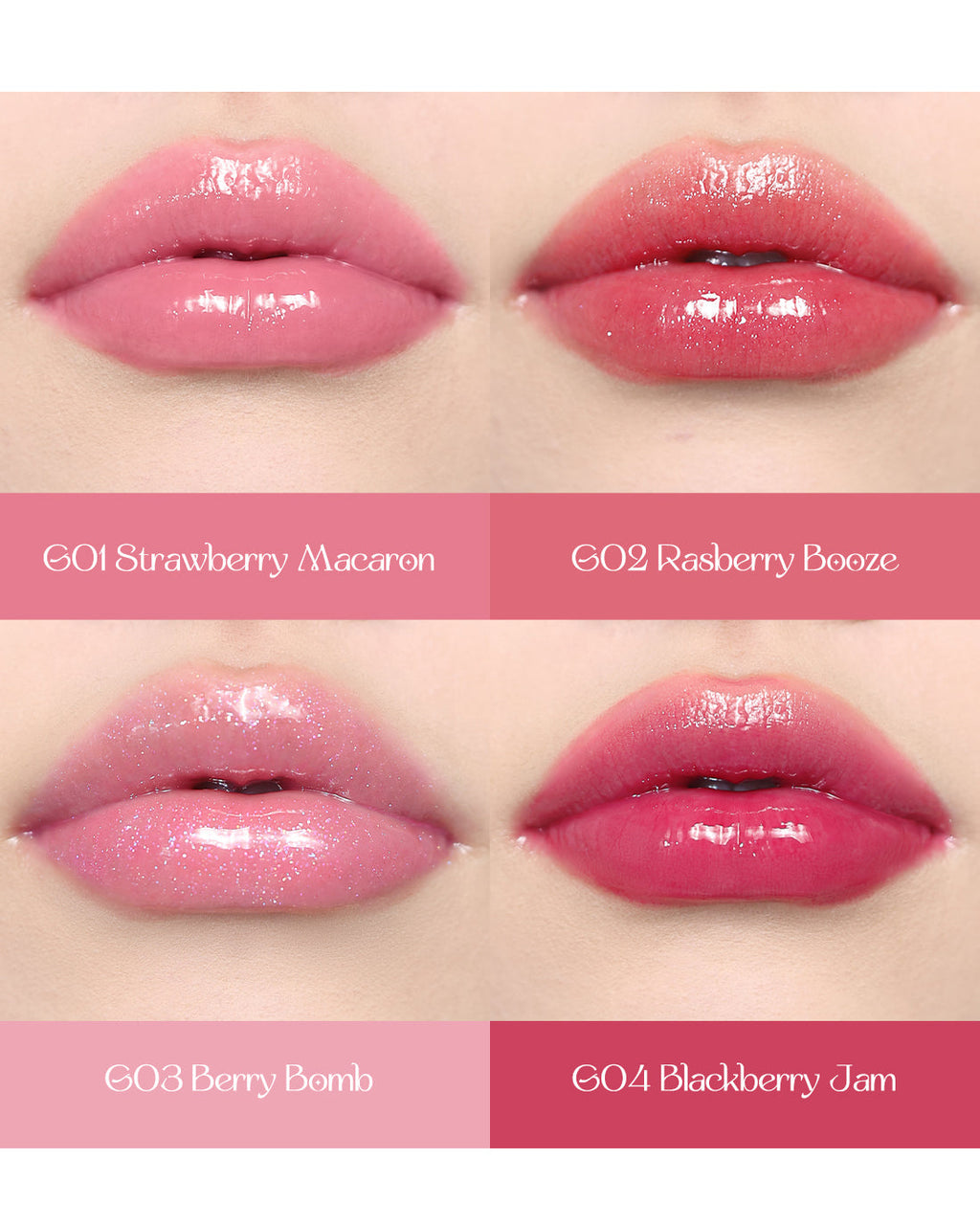 Juicy Strawberry Trio Lip Set