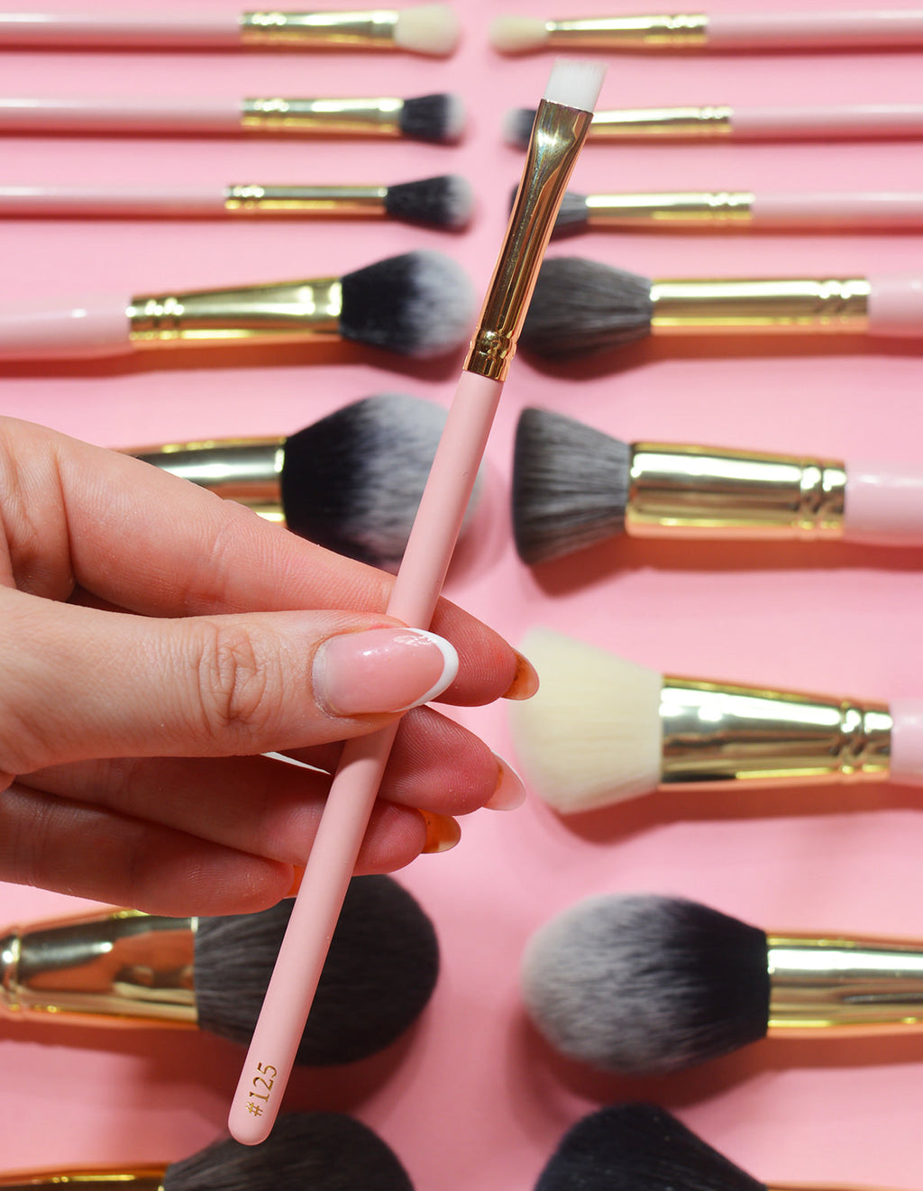 Angled Liner Brush #125 by P. Louise Cosmetics