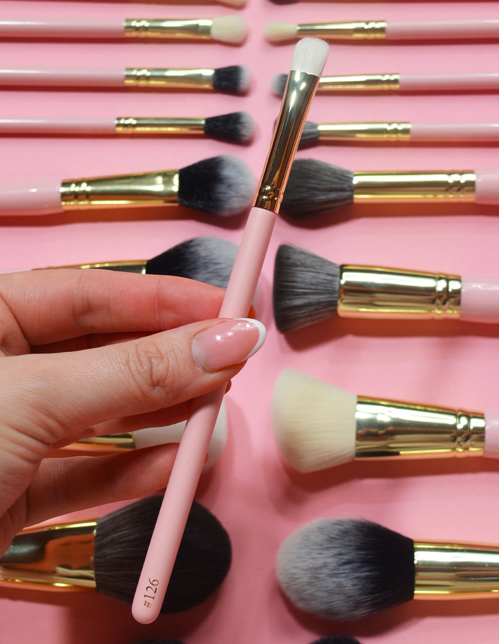 Medium Fluffy Stamper Brush #126 by P. Louise Cosmetics