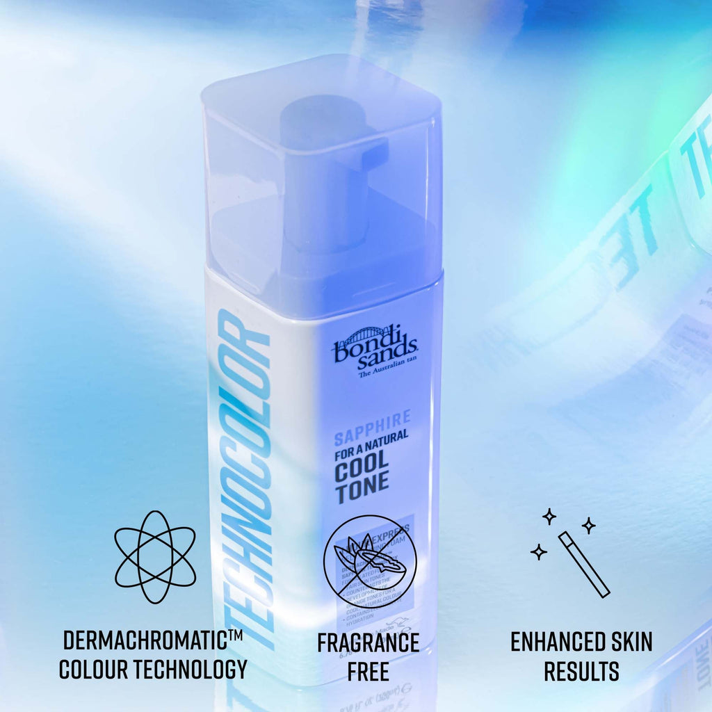 Technocolor 1 Hour Express Self Tanning Foam Sapphire 200ml