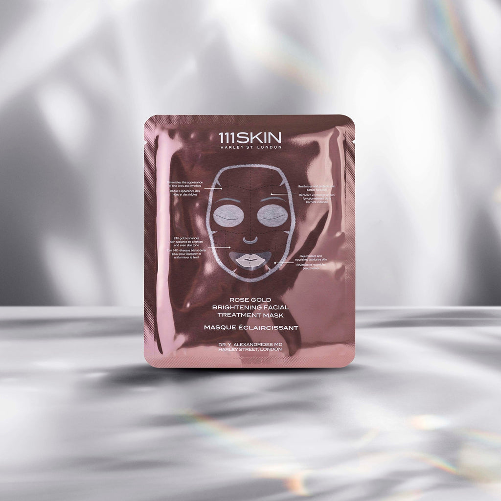 Rose Gold Brightening Facial Mask Set 5 Piece