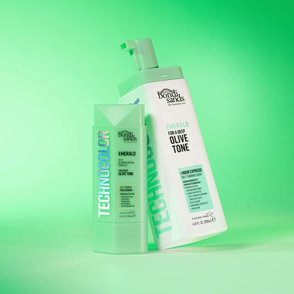 Technocolor Emerald Self Tanning Face Serum 50ml
