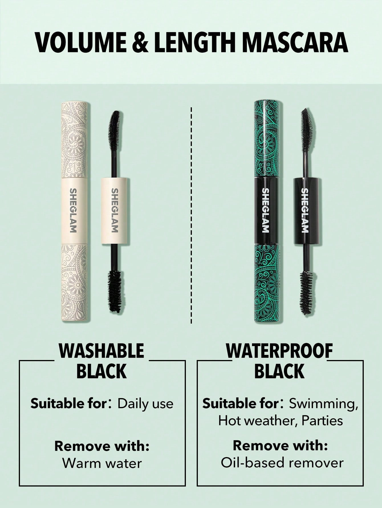 All-In-One Volume & Length Mascara by Sheglam