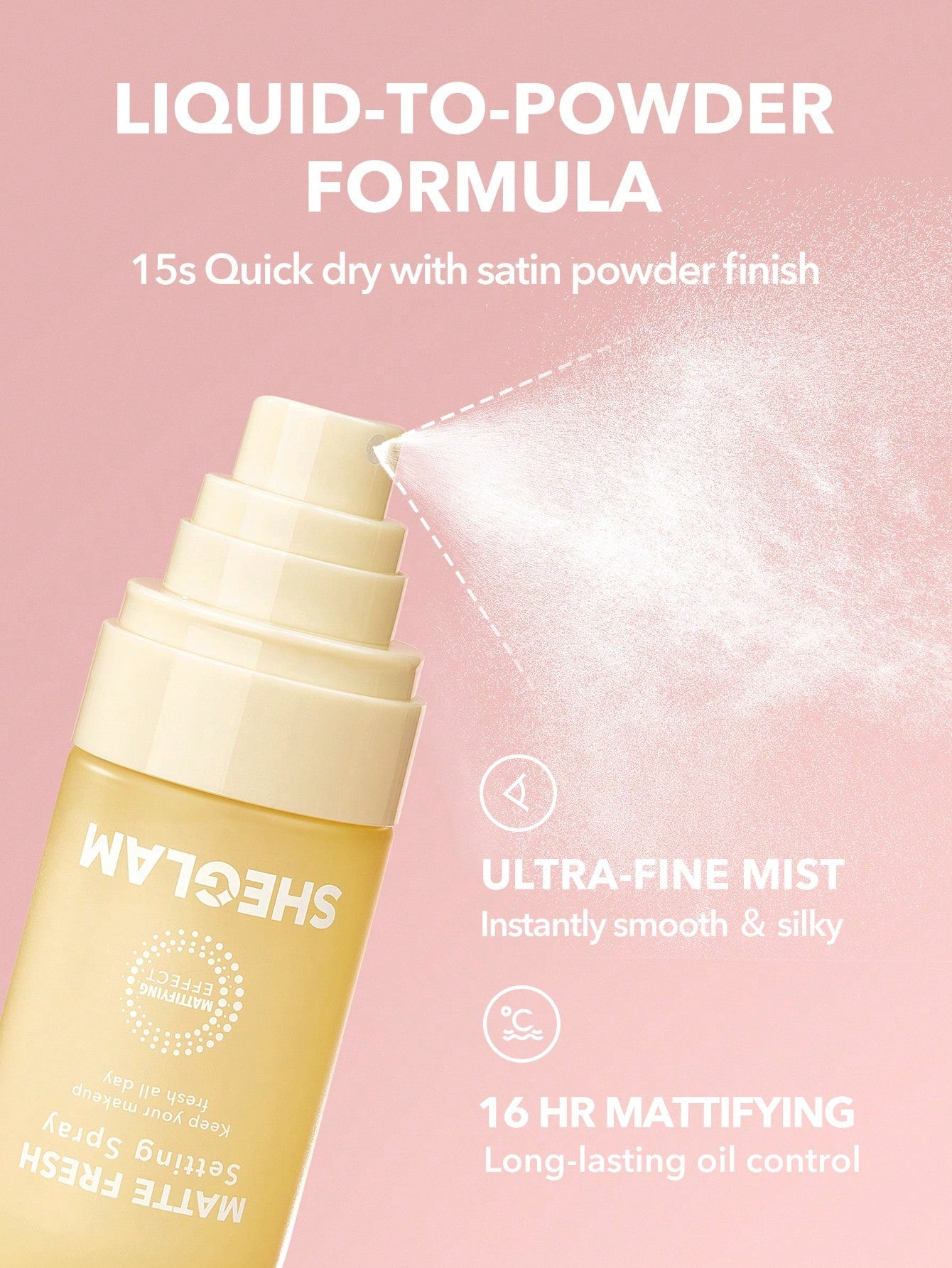 Matte Fresh Setting Spray by Sheglam