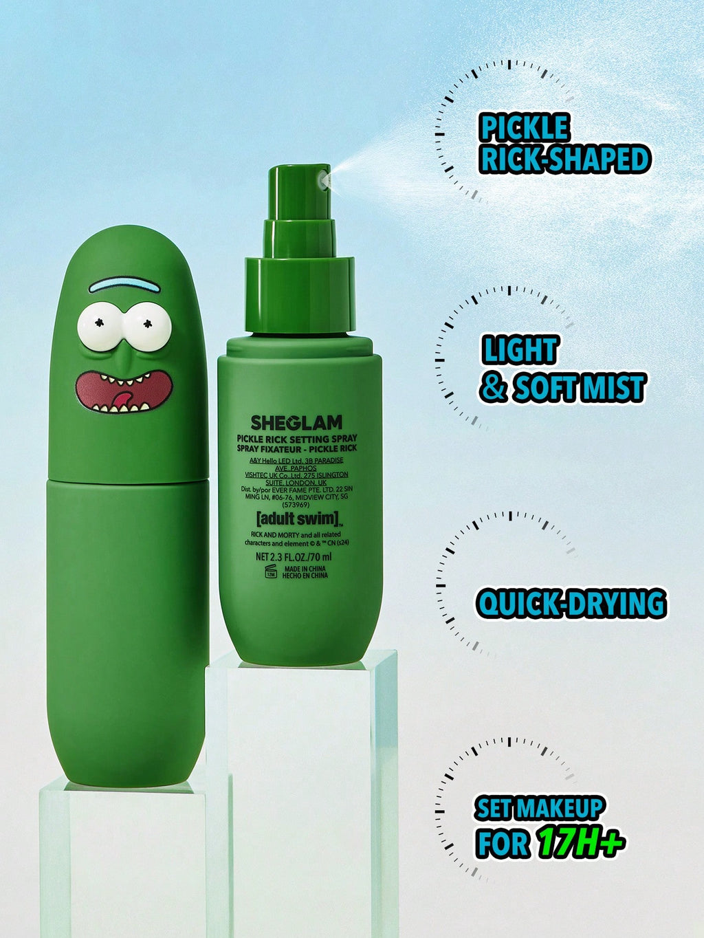 Pickle Rick Setting Spray by Sheglam