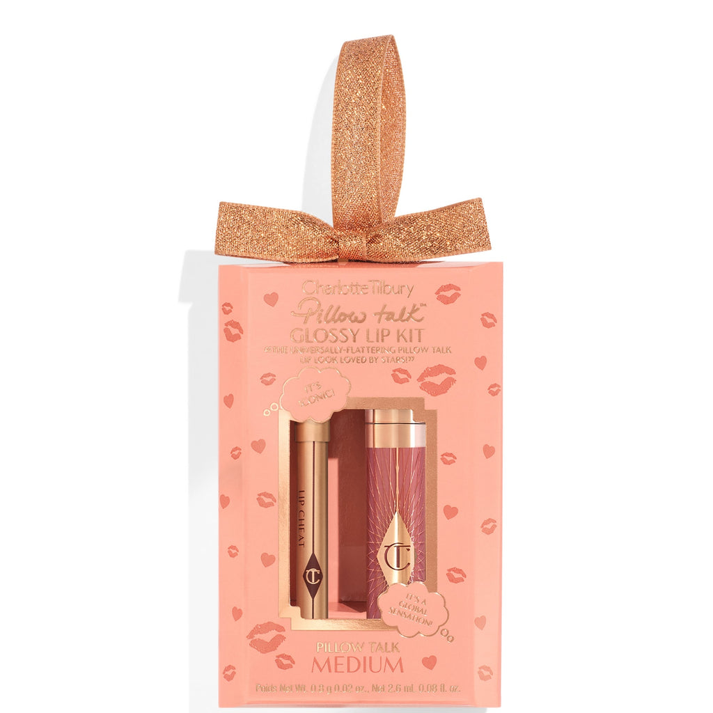 Pillow Talk Medium Glossy Lips Duo by Charlotte Tilbury