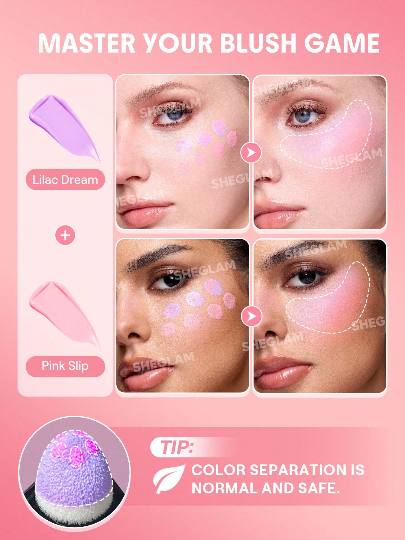 Color Bloom Liquid Blush by Sheglam