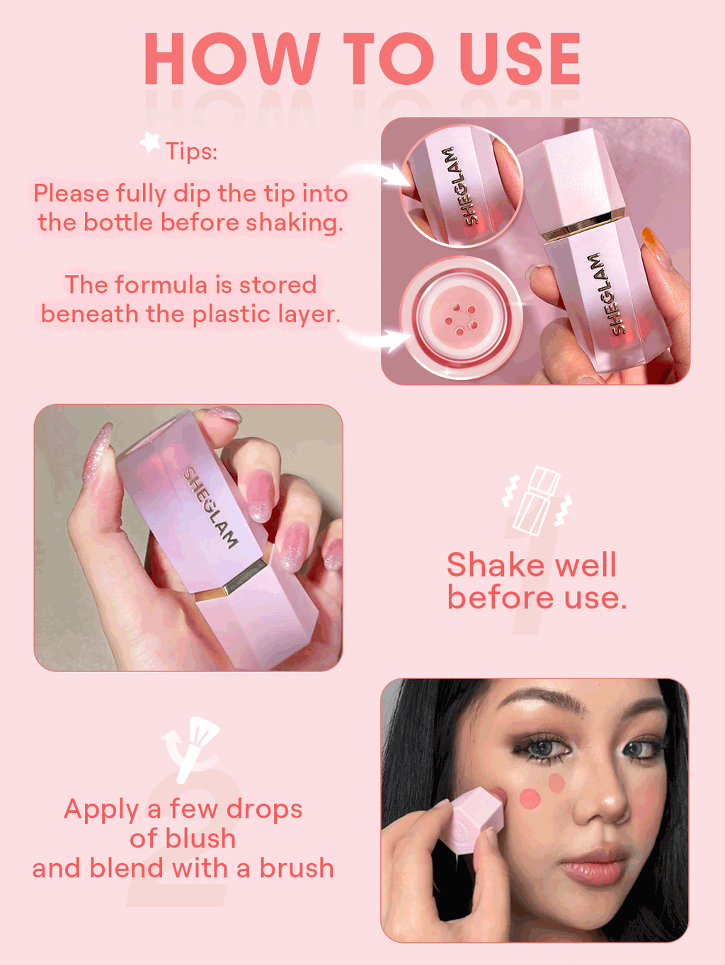 Color Bloom Liquid Blush by Sheglam