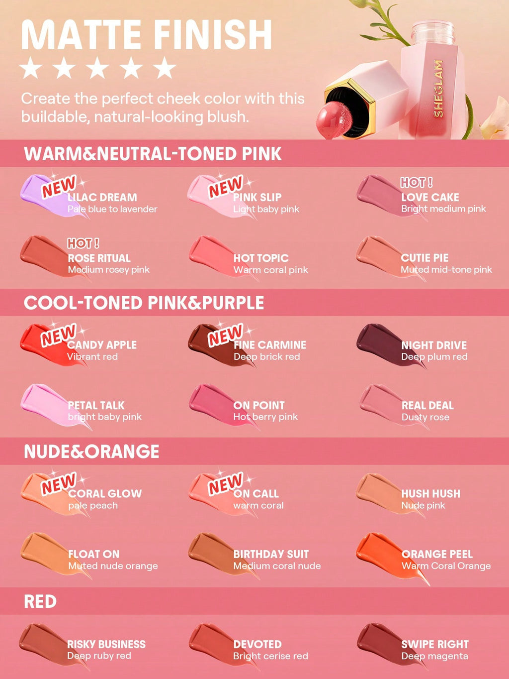 Color Bloom Liquid Blush by Sheglam