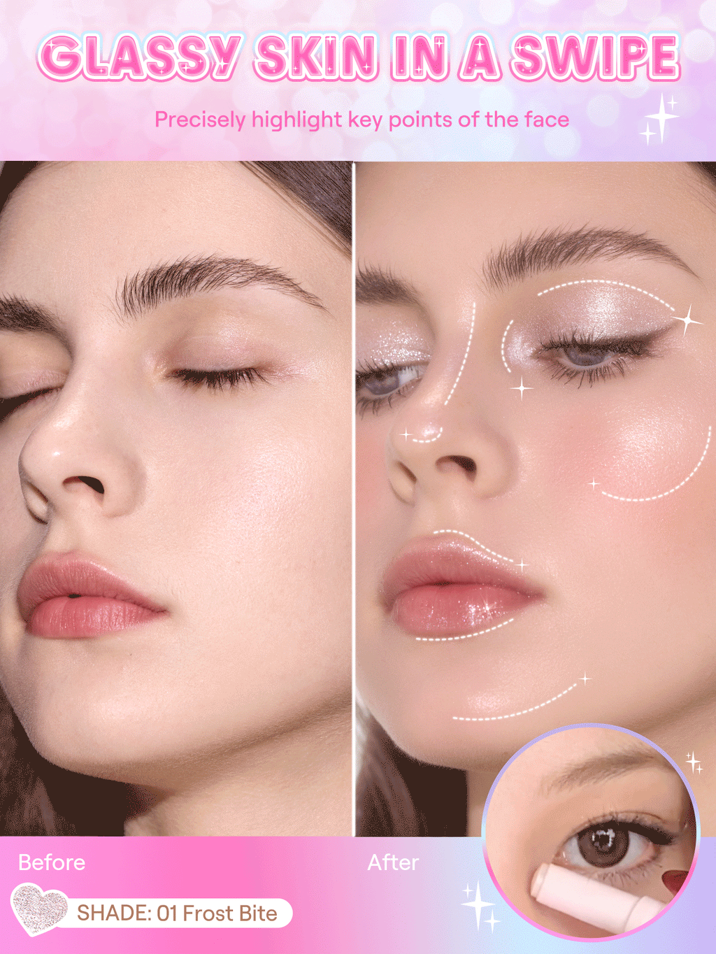 Crystal Jelly Glaze Stick by Sheglam