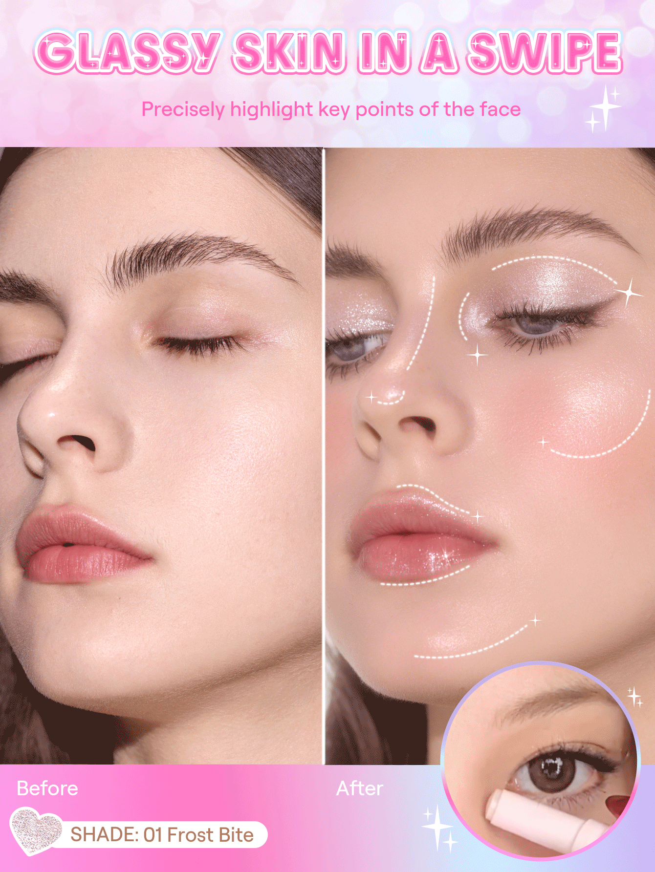 Crystal Jelly Glaze Stick by Sheglam