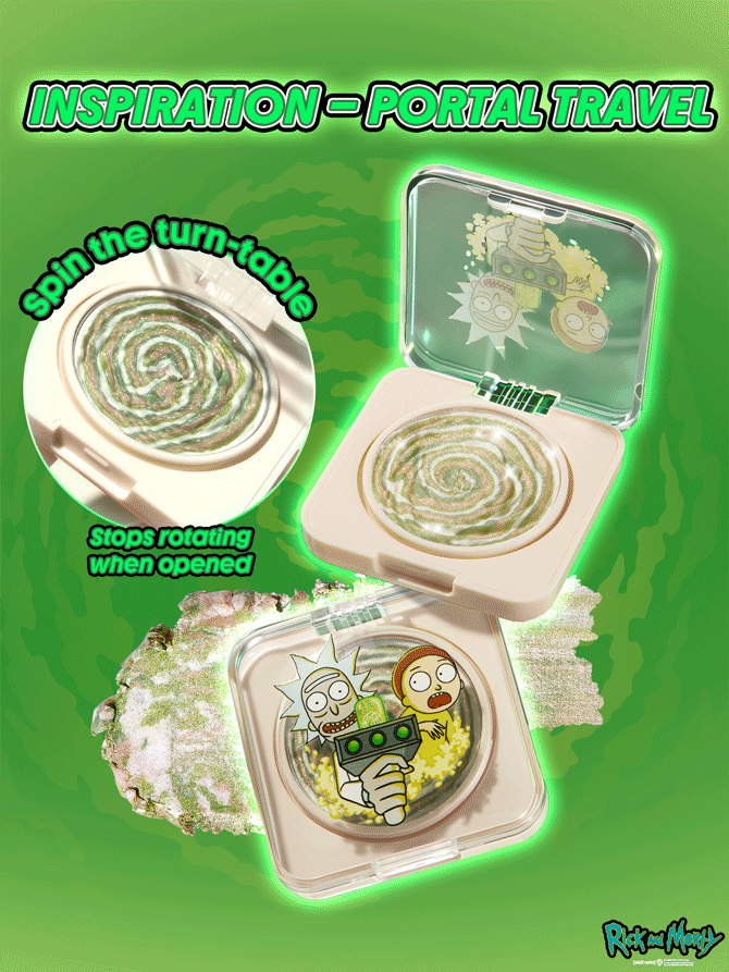 Rick and Morty X SHEGLAM Interdimensional Highlighter 4.3g