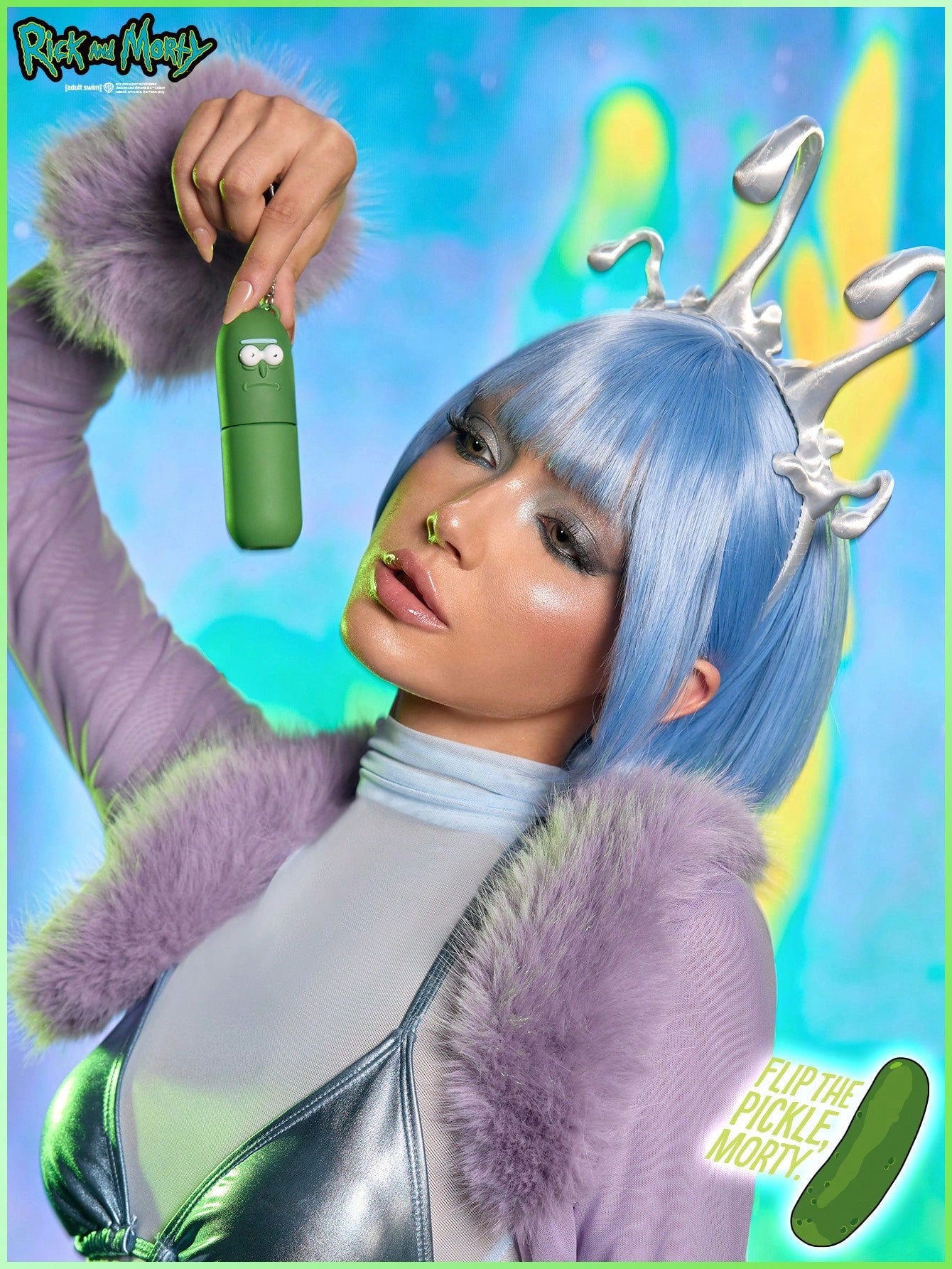 Pickle Rick No-Rinse Hand Cleanser Spray by Sheglam