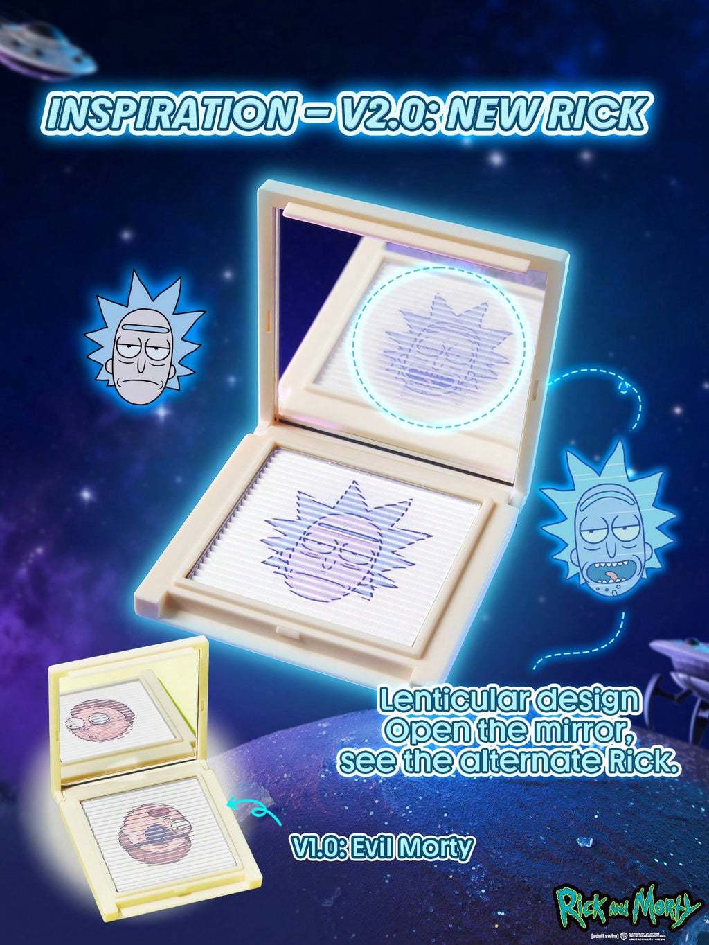 Rick and Morty X SHEGLAM Full Collection Set