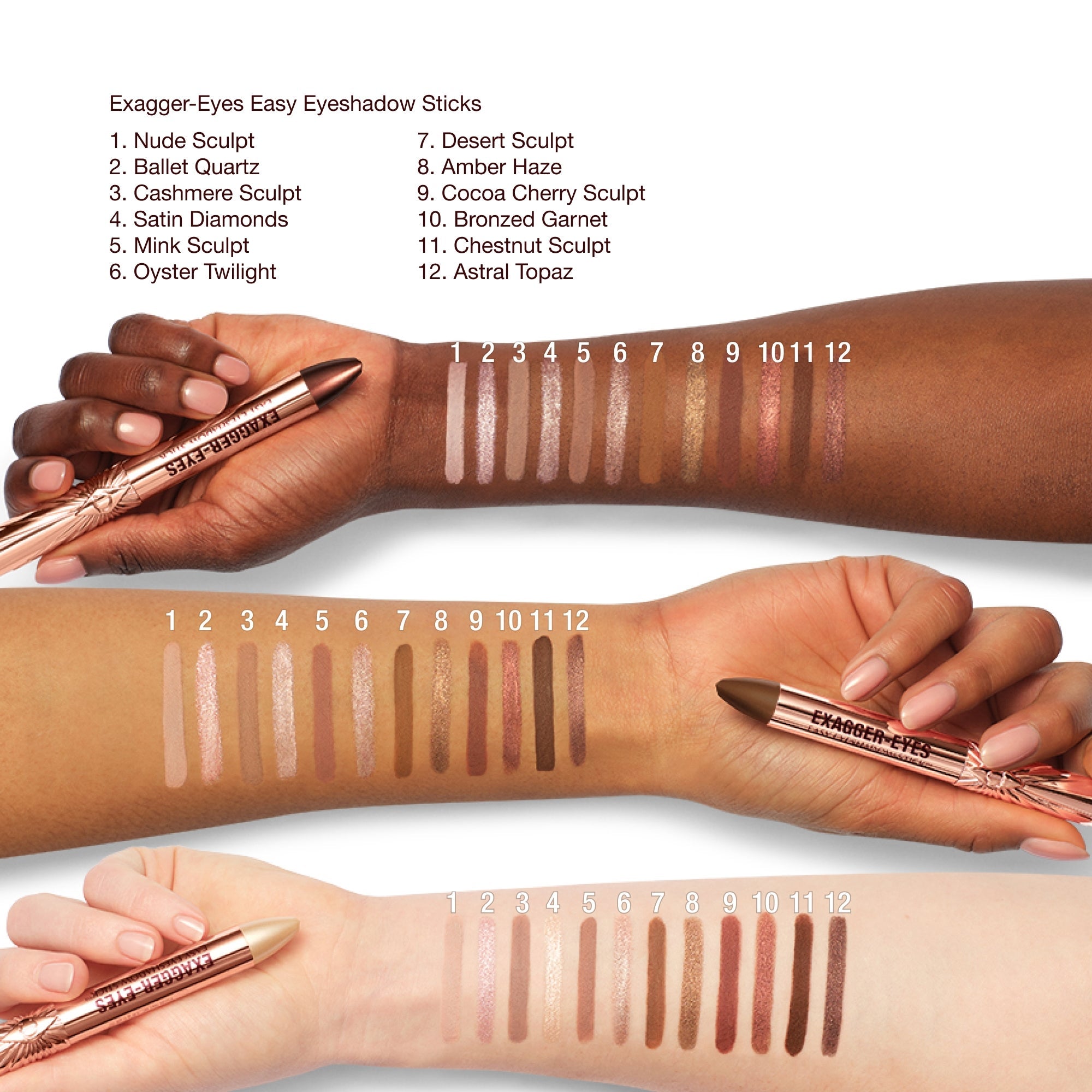 Exagger-Eyes Easy Eyeshadow Stick 1.6g by Charlotte Tilbury