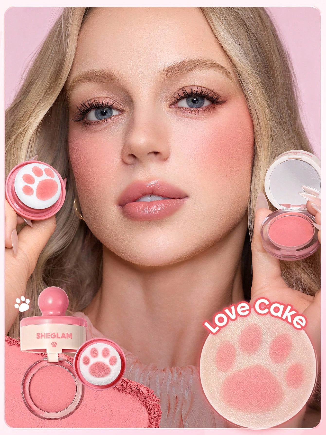 Cutie Paw Blush Stamp by Sheglam
