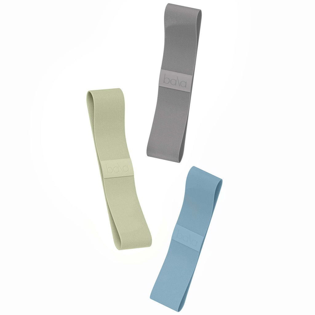 Bala Bands 3-Pack Light Medium Heavy