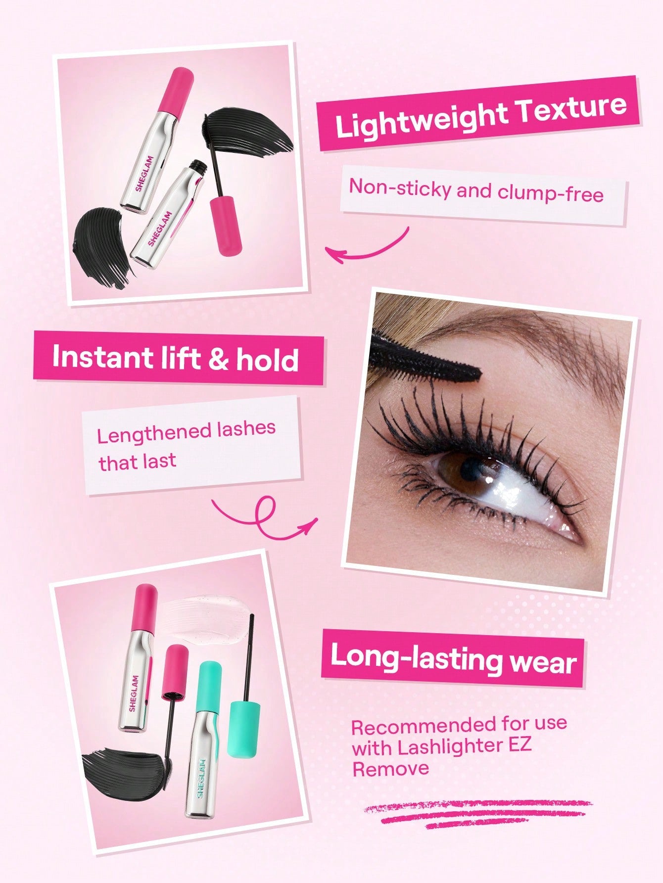 Lashlighter Up & Out Mascara by Sheglam