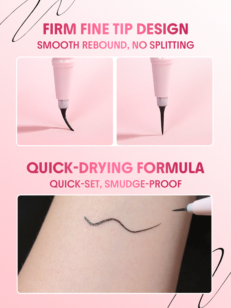 Micro Precision Ultra-Long Tip Eyeliner by Sheglam