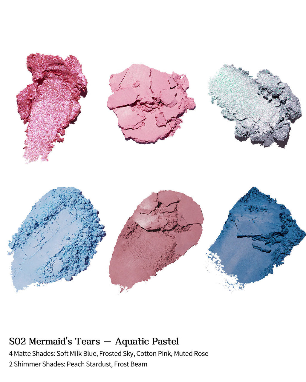 Shell's Jewel 6-Color Makeup Palette