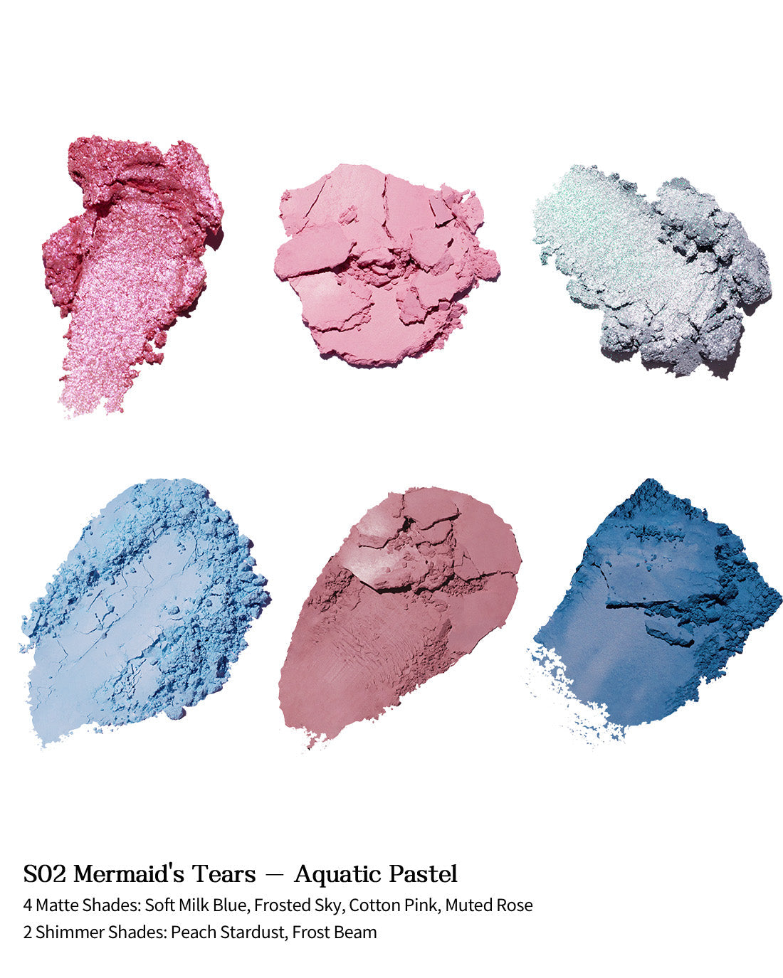 Shell's Jewel 6-Color Makeup Palette