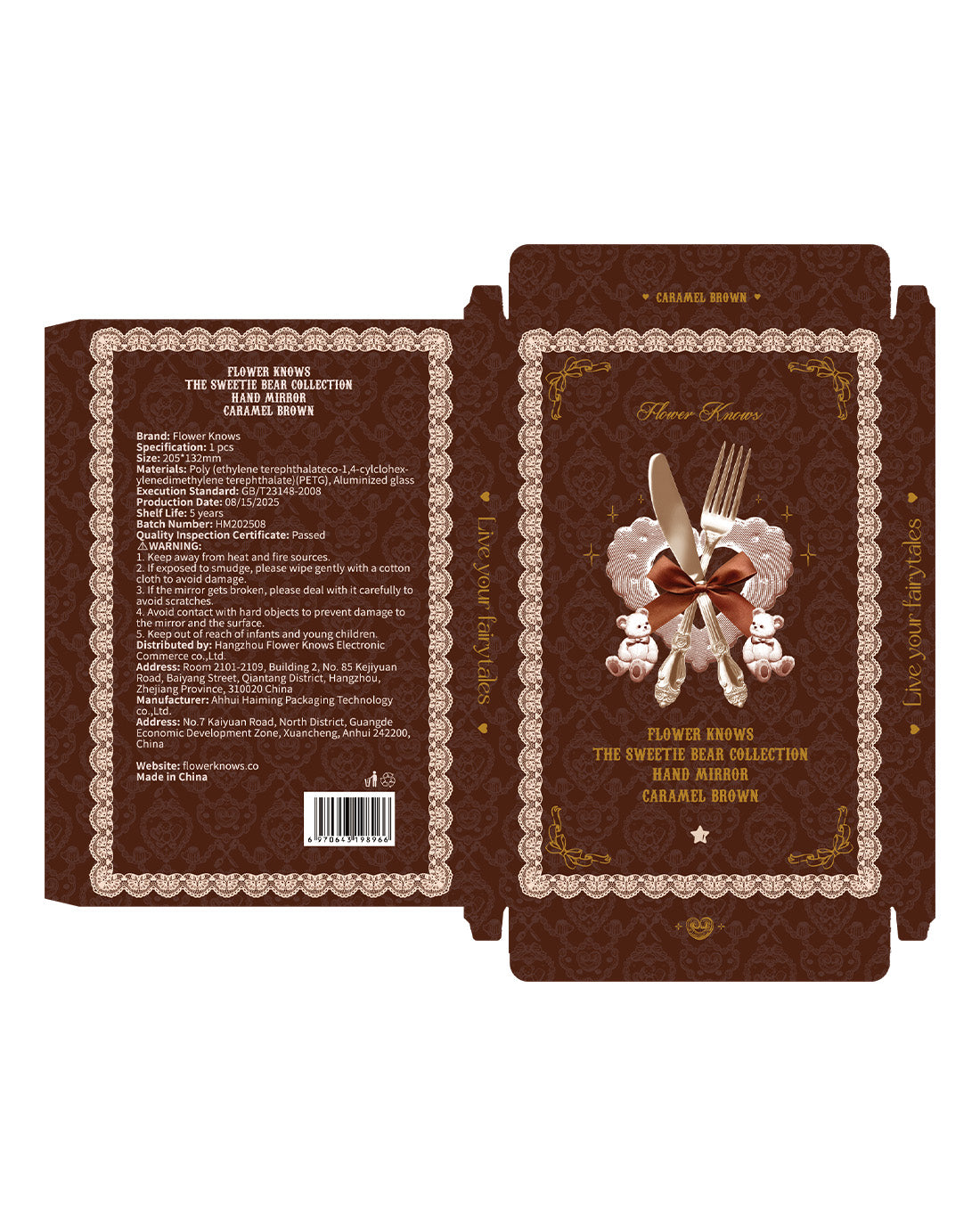 The Sweetie Bear Hand Mirror