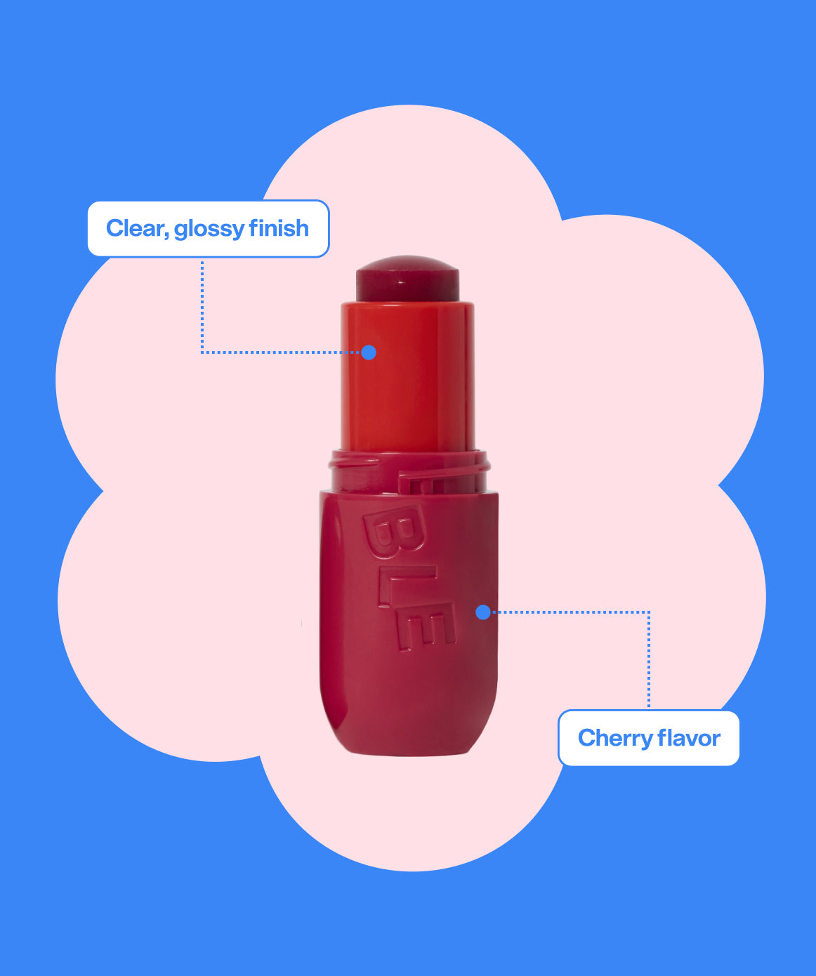 Cherry Picnic Lip Balm & Charm Set by Bubble Skincare