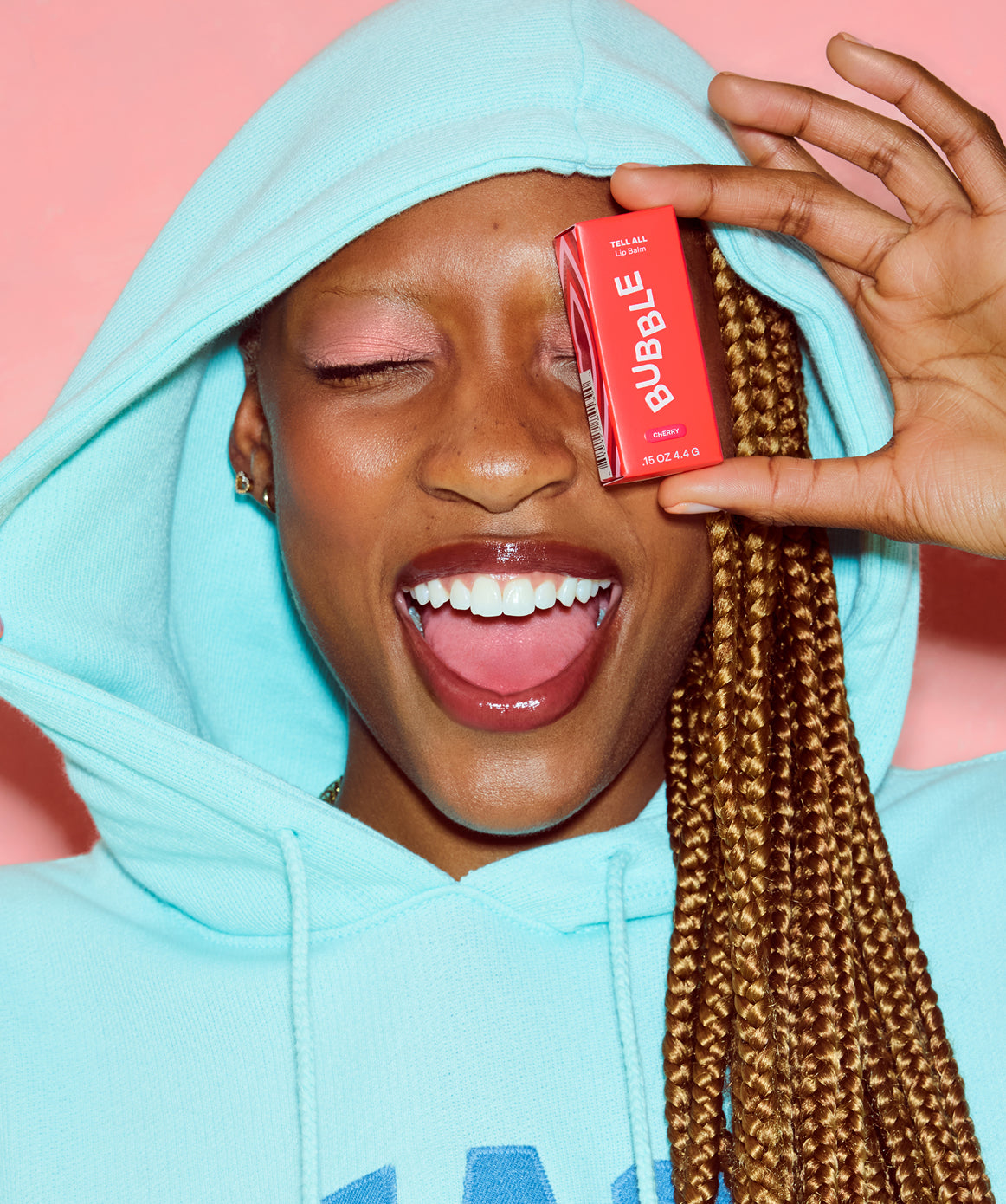 Tell All Cherry Lip Balm by Bubble Skincare