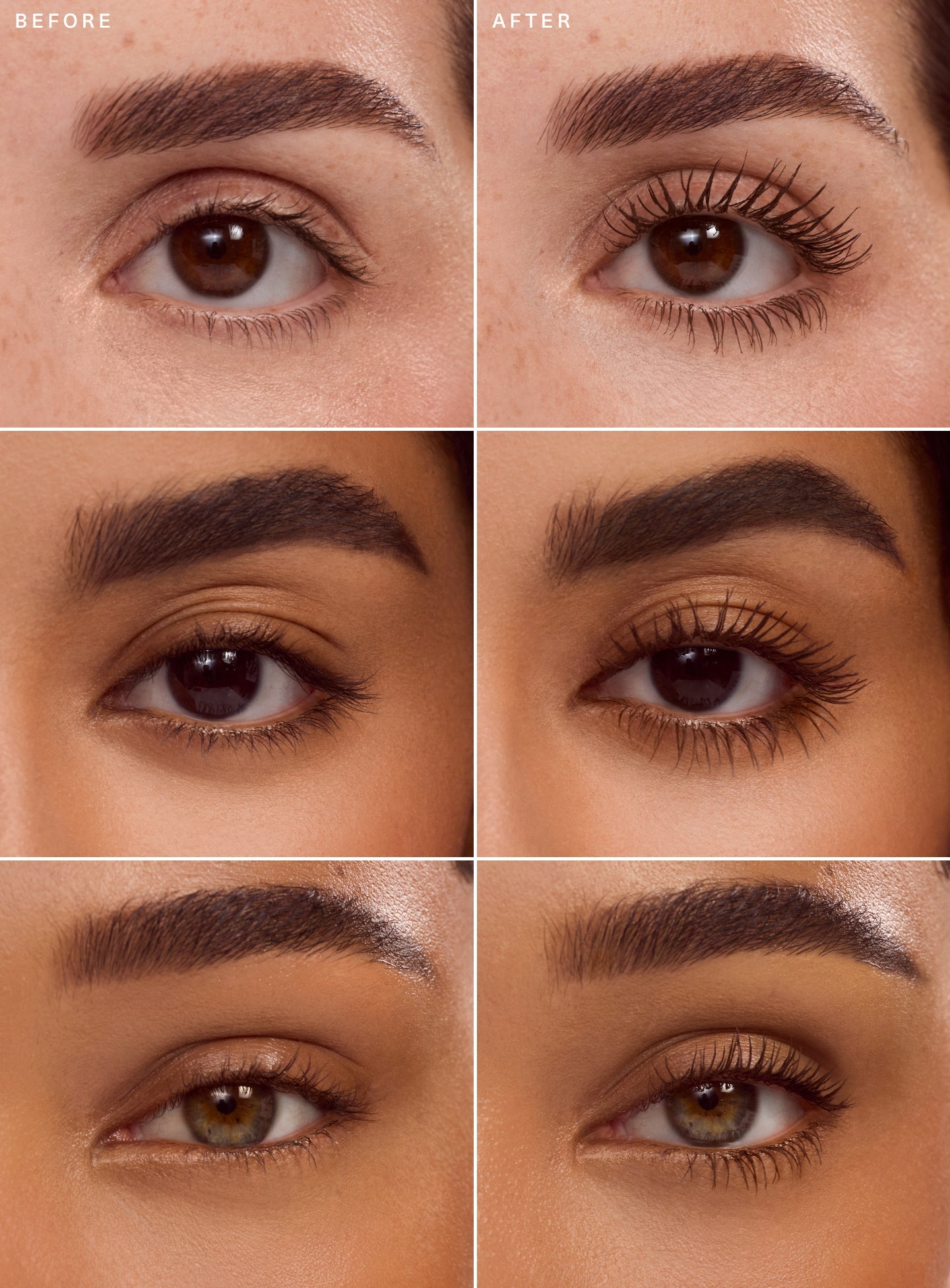 Perfect Strokes Universal Volumizing Mascara Brown by Rare Beauty