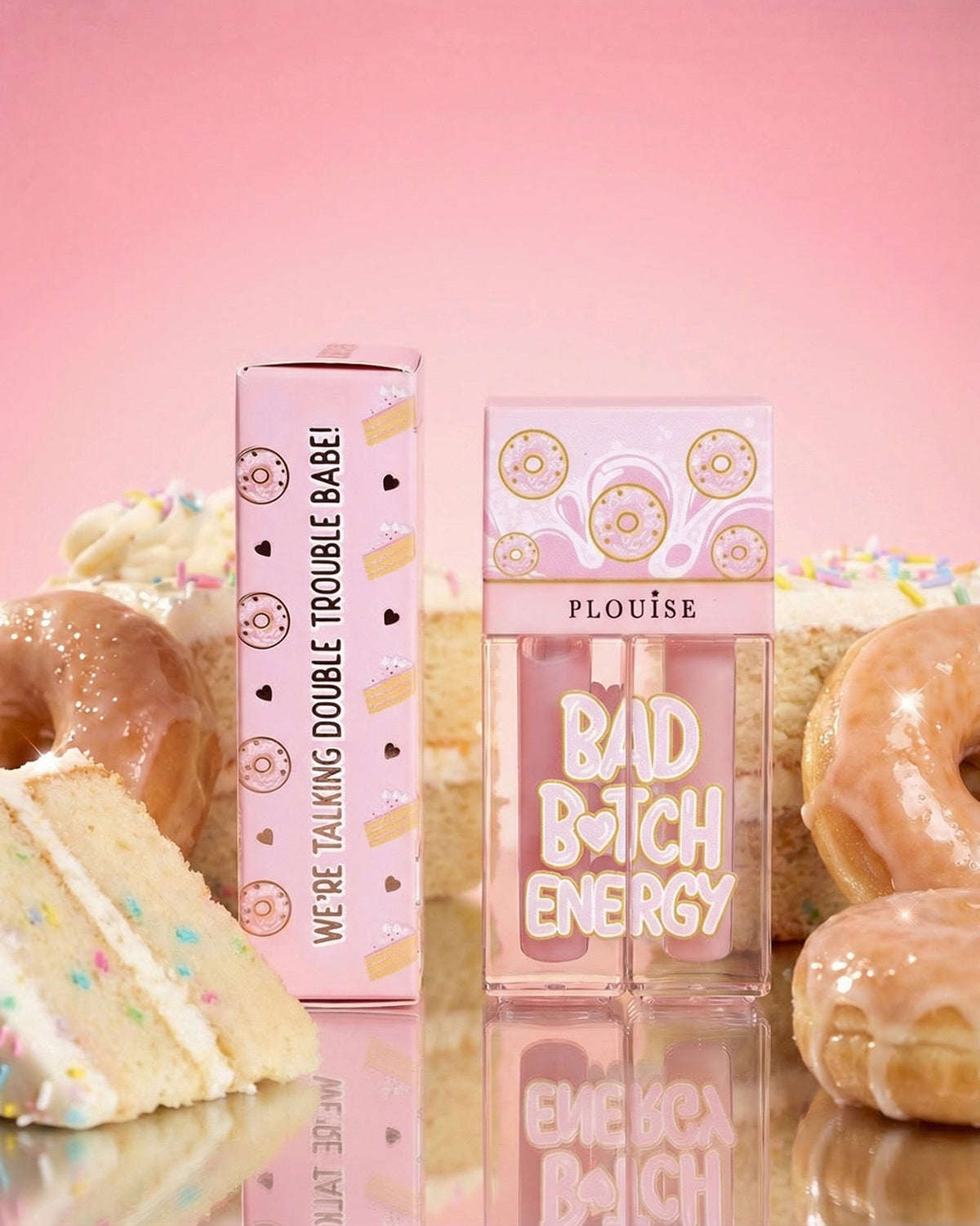 Bad Bitch Double Lip Oil by P. Louise Cosmetics