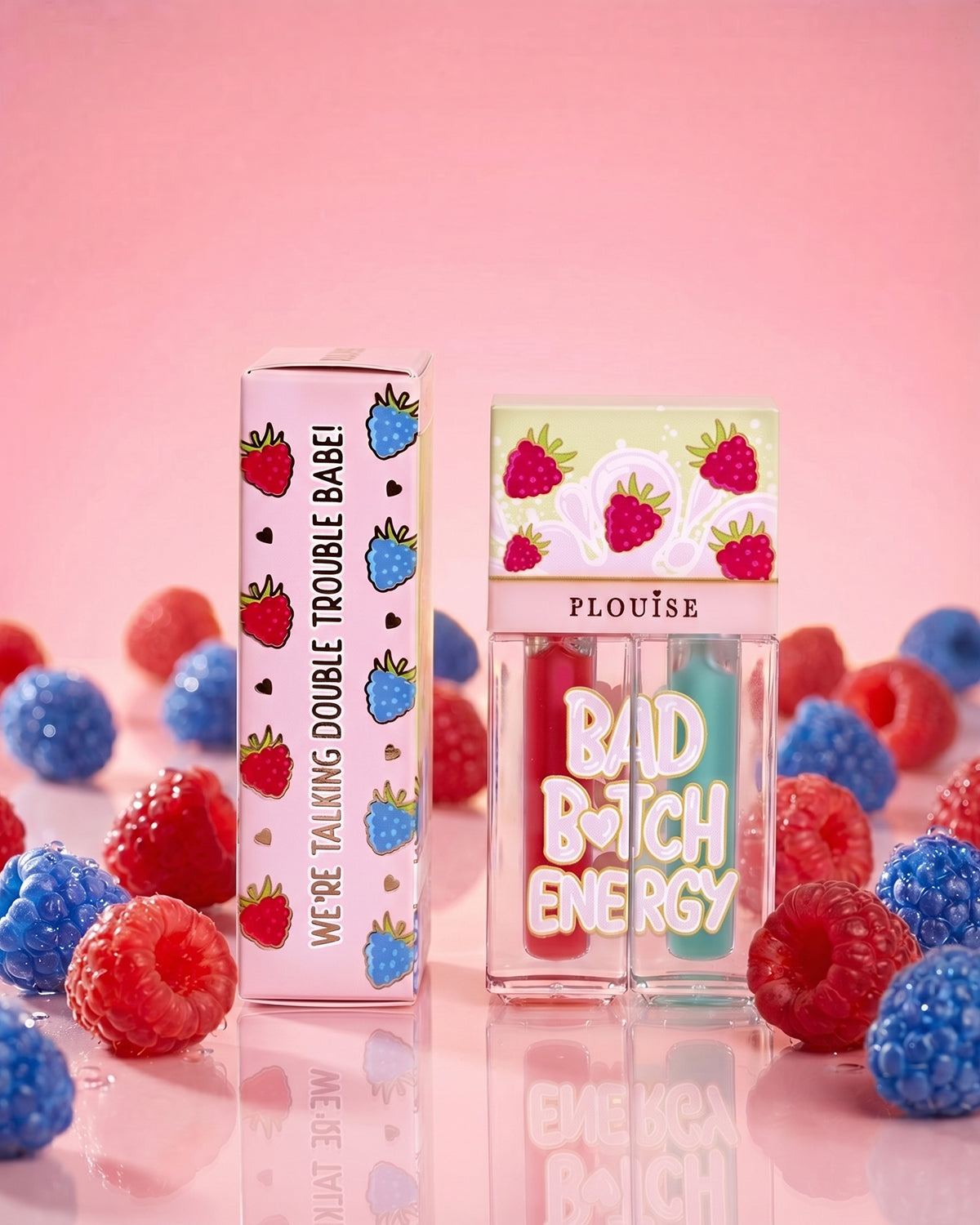 Bad Bitch Double Lip Oil by P. Louise Cosmetics