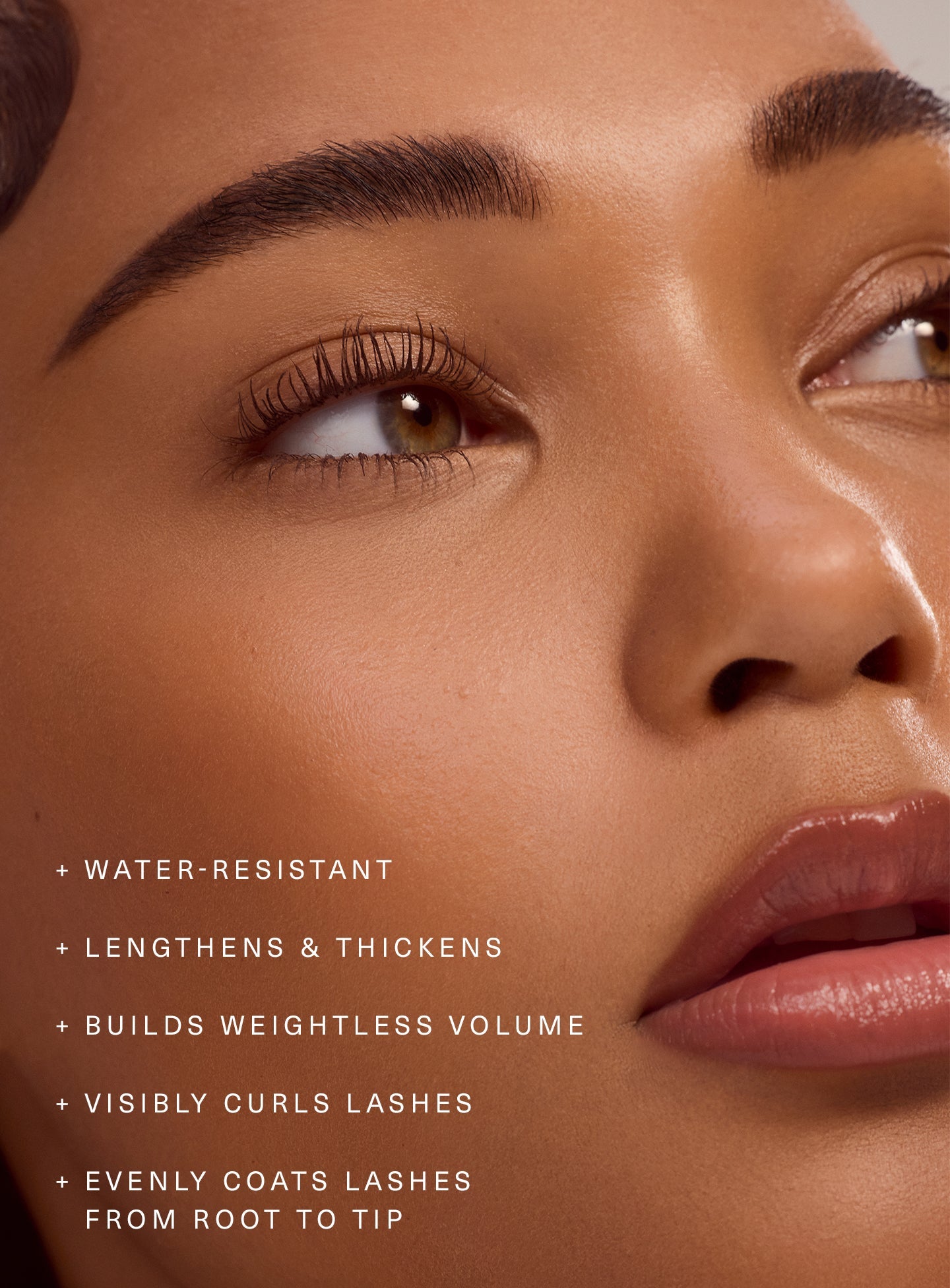 Perfect Strokes Universal Volumizing Mascara Brown by Rare Beauty