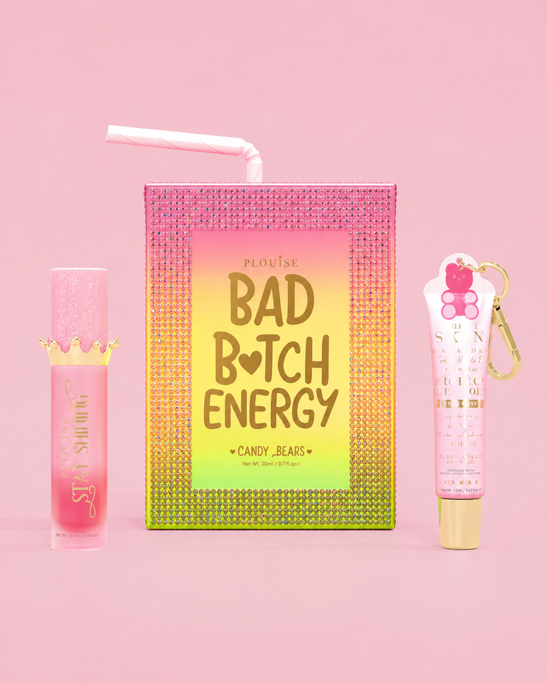 Crystal Bad Bitch Energy Lip Duo by P. Louise Cosmetics