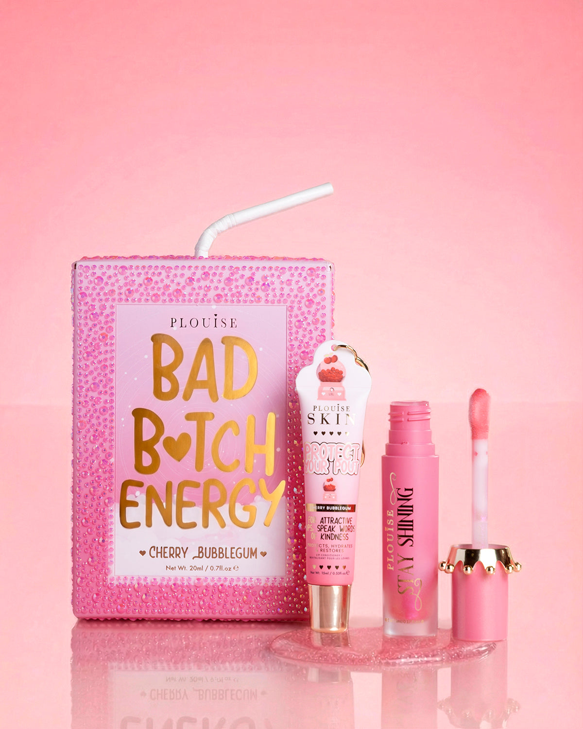 Crystal Bad Bitch Energy Lip Duo by P. Louise Cosmetics