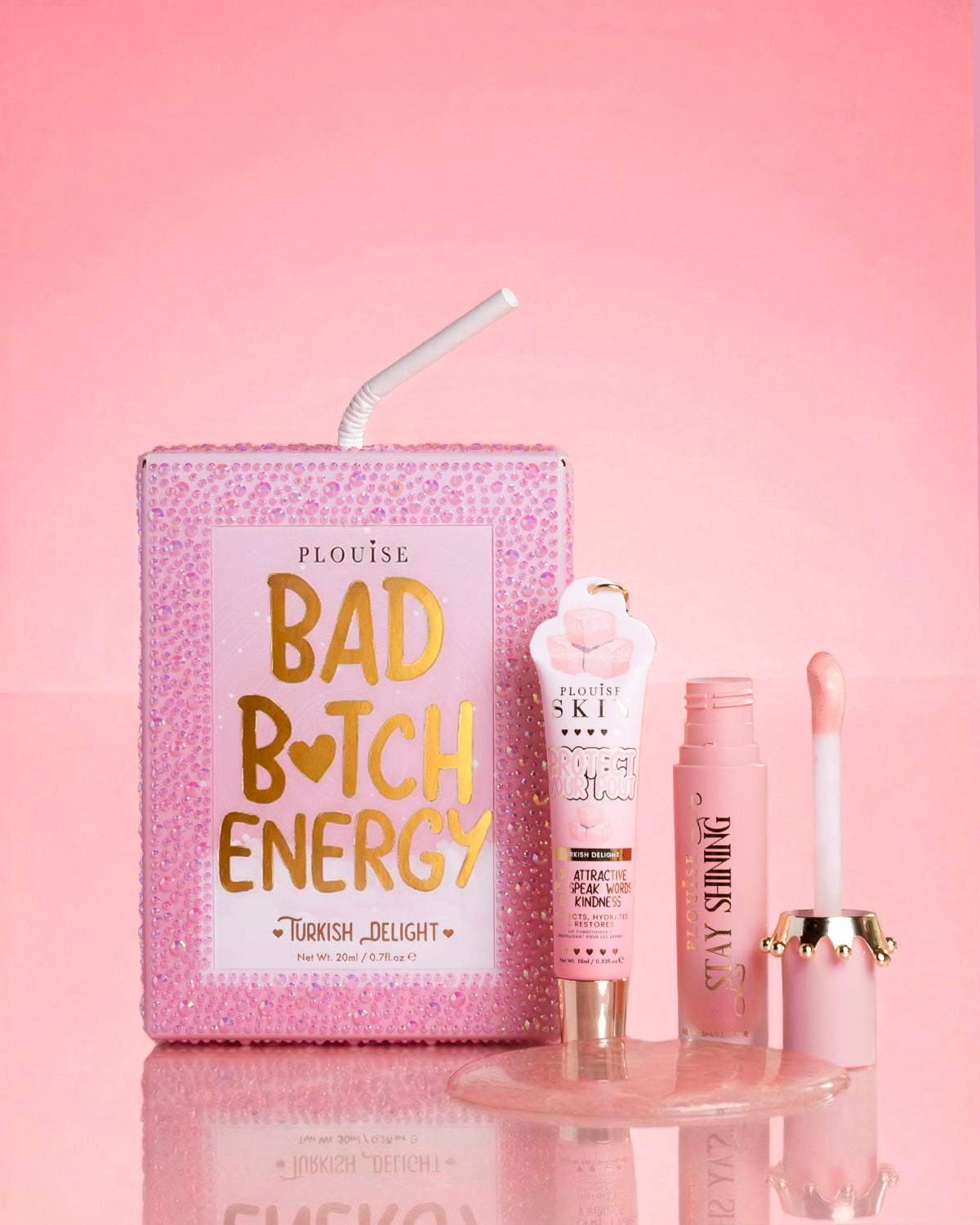 Crystal Bad Bitch Energy Lip Duo by P. Louise Cosmetics