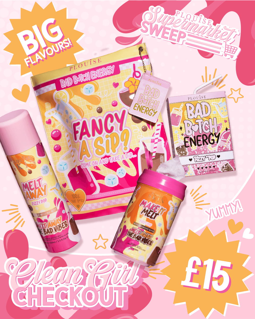 Clean Girl Checkout Bundle by P. Louise Cosmetics