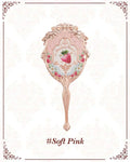 Flower Knows - Strawberry Rococo Hand Mirror
