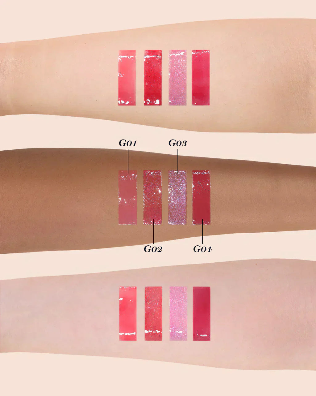 Flower Knows - Violet Strawberry Rococo Glowy Lip Gloss