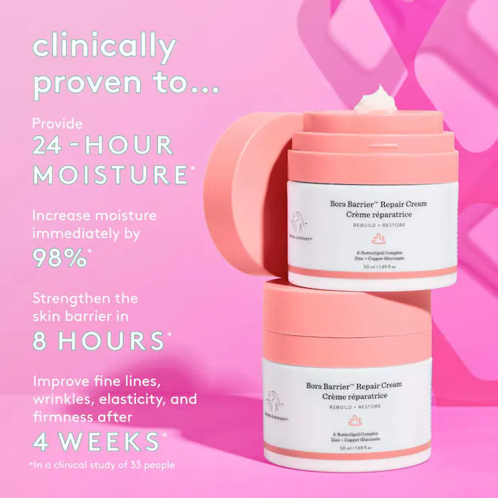 Drunk Elephant - Bora Barrier Rich Repair Cream with 6-Butterlipid Complex