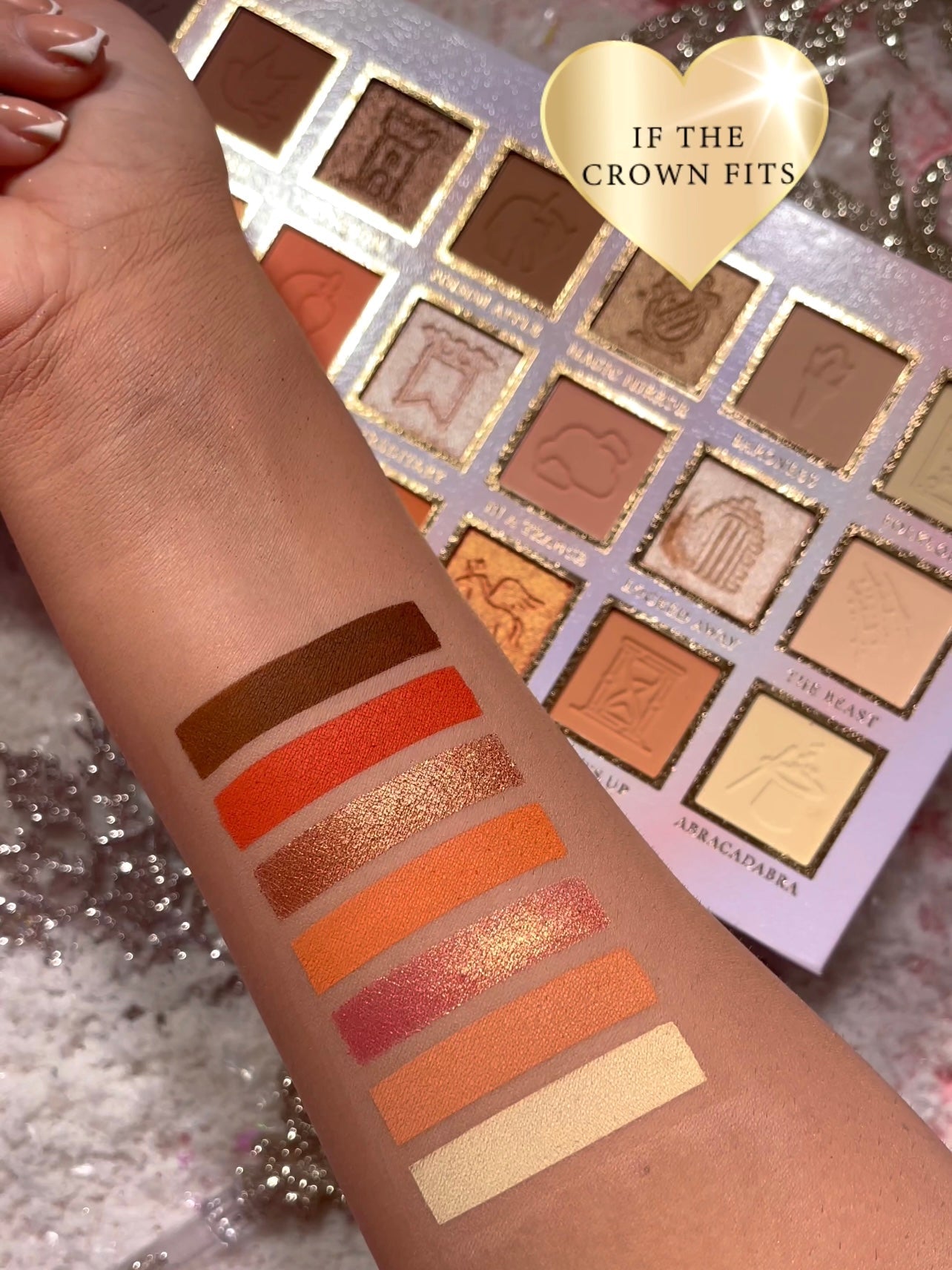 If The Crown Fits Neutral Eyeshadow Palette by P. Louise Cosmetics