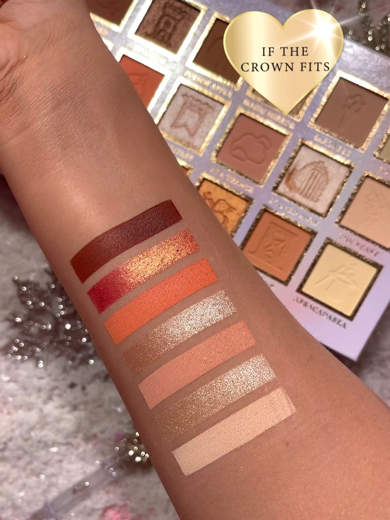 If The Crown Fits Neutral Eyeshadow Palette by P. Louise Cosmetics