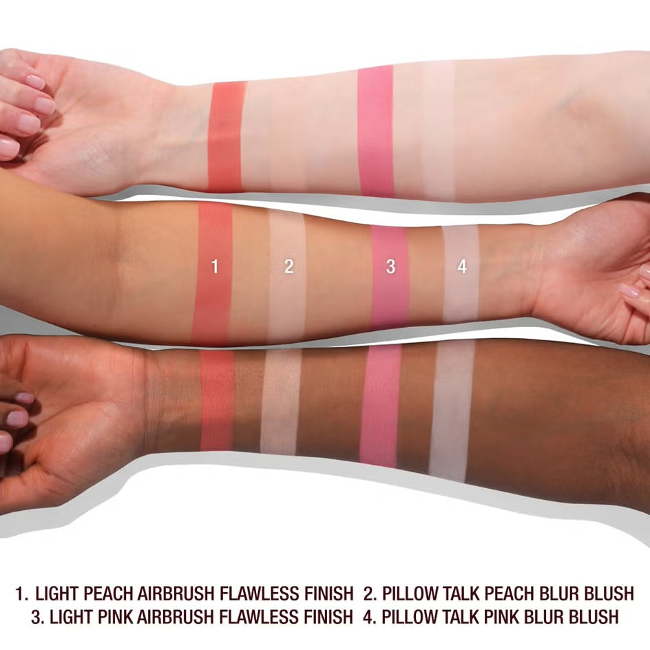 Charlotte Tilbury Charlotte's Beauty Soulmates Face Palette - Pillow Talk Flawless Peach