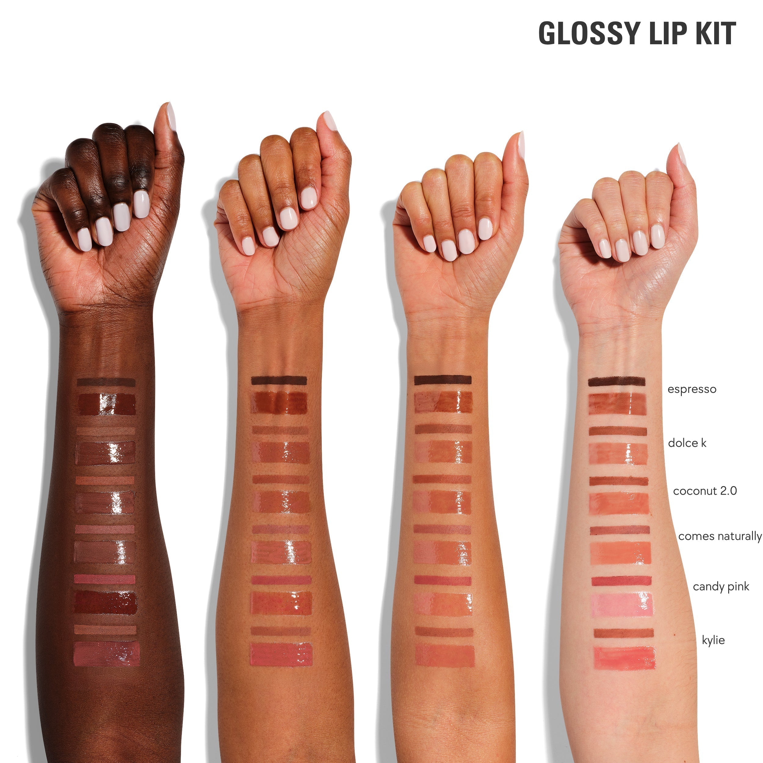 Glossy Lip Kit & Skin Tint Blurring Elixir Duo