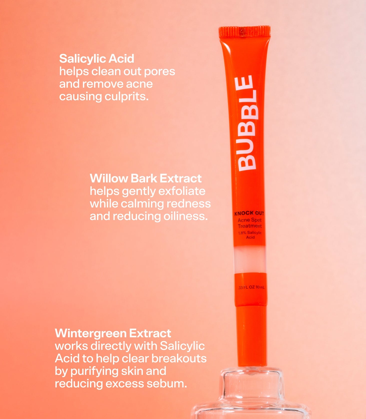Knock Out Acne Spot Treatment by Bubble Skincare