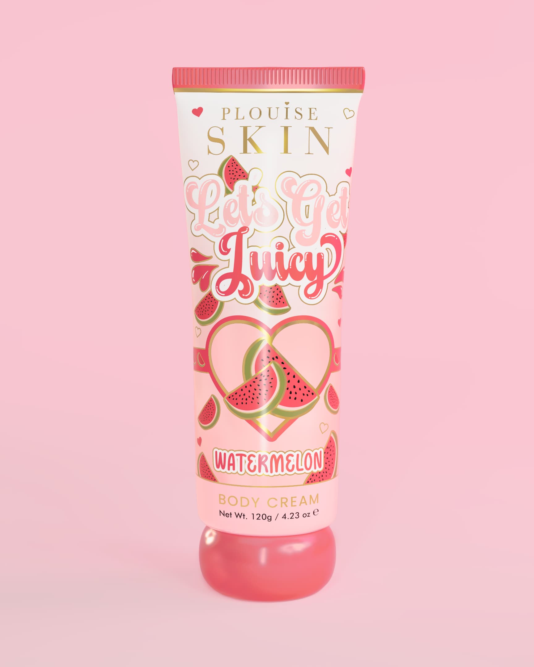 Let's Get Juicy Watermelon Body Lotion by P. Louise Cosmetics