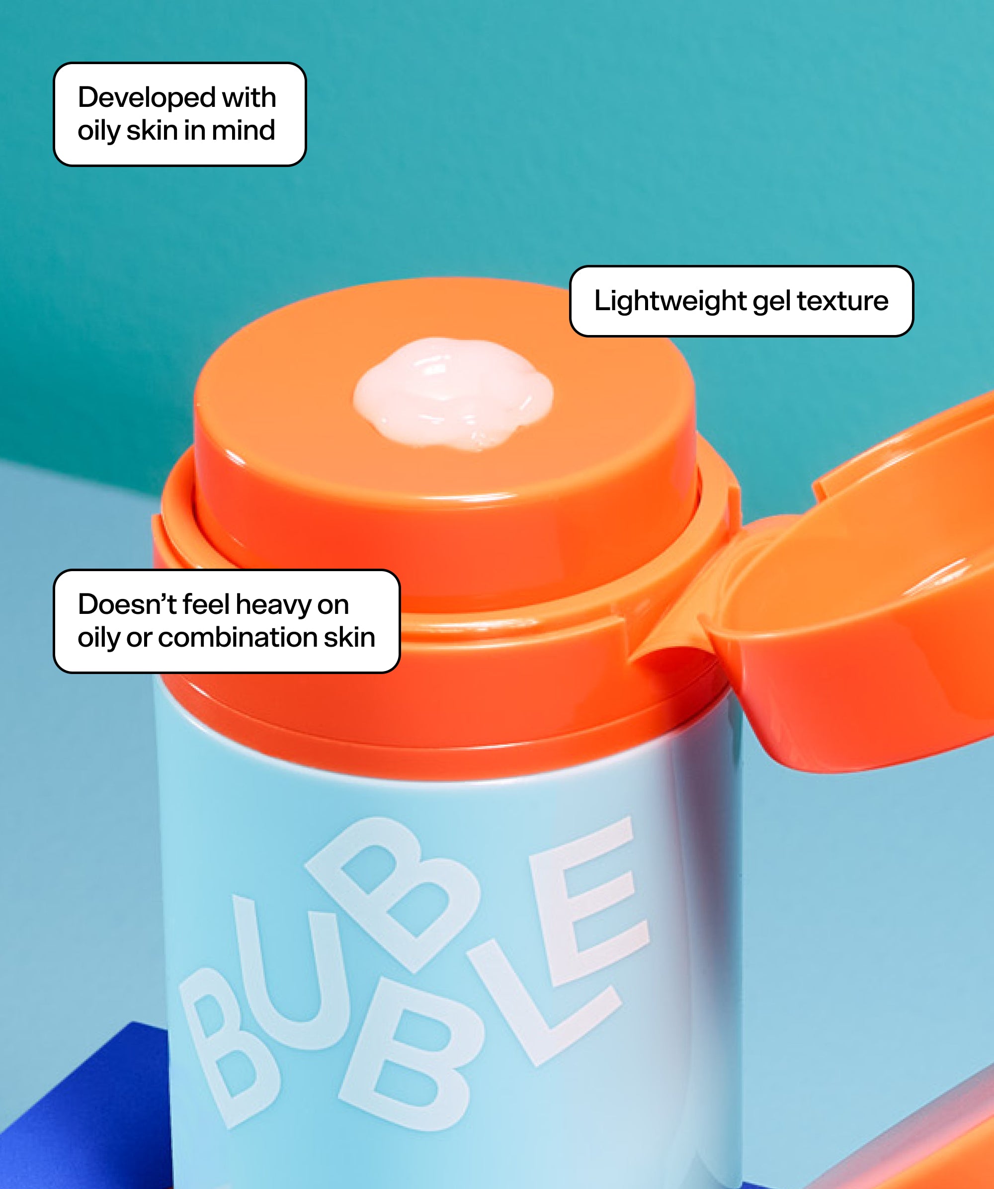 Level Up Gel Moisturizer 1.7 Fl Oz by Bubble Skincare